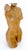 Very Fine Carved Oiled Mango Wood Sculpture of a Nude Female Bust MINT For Sale - Image 10 of 11