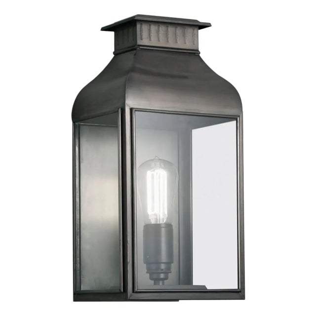 Tekna Pagode-C Wall Light With Dark Bronze Finish and Clear Glass For Sale