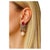 Bochic "Capri" Vintage Ruby & Rose Cut Sapphire Earrings Set 18K Gold & Silver For Sale - Image 15 of 18