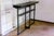 Artisan Made Organic Modern Shou Sugi Ban Long-Leaf Pine Welded Metal Console For Sale - Image 12 of 12