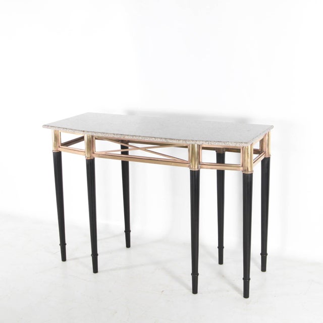 Vintage Neoclassical Console Table, 1970s For Sale - Image 6 of 18