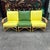 Mid-Century Modern Mid Century Modern Bamboo Sectional Sofa For Sale - Image 3 of 10