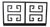 James Mont for Kittinger Black and White Greek Key Credenza For Sale