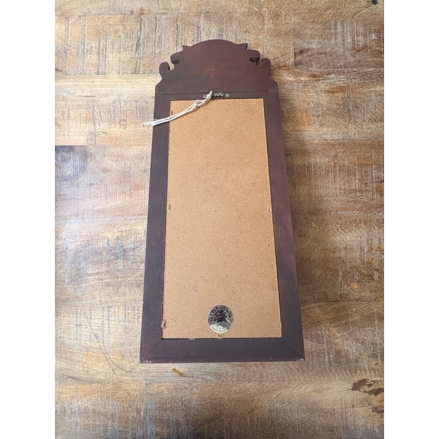 1980s 1980s Federal Style Mirror With Shelf For Sale - Image 5 of 10