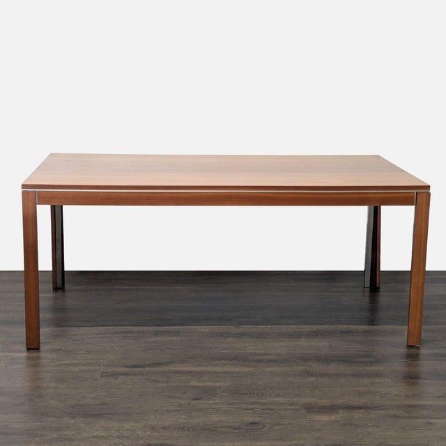 Calligaris Calligaris Dining Set With Extendable Table and 8 Red Chairs For Sale - Image 4 of 15