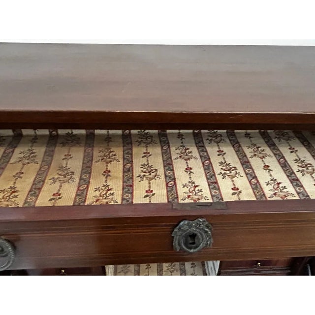 Late 19th Century French Louis XVI Style Secretary Desk With Cabinet Storage For Sale In Baltimore - Image 6 of 13