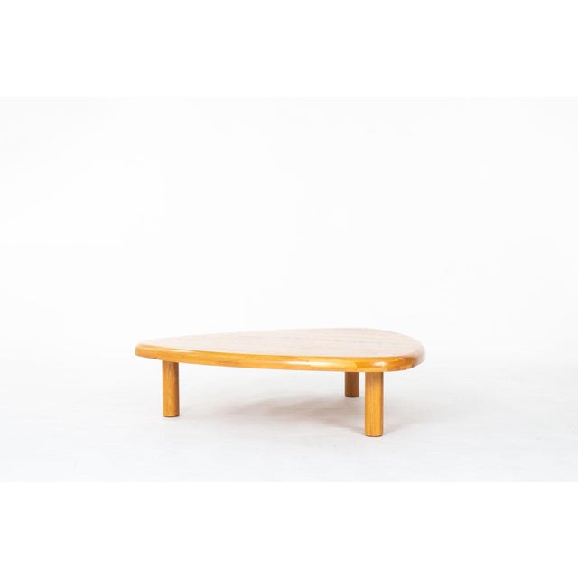 Oak Coffee Table, 1950s For Sale - Image 9 of 9