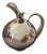 Egidio Casagrande Hammered Italian Silver Plated Urn Pitcher For Sale