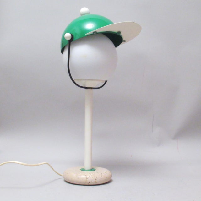 Vintage Italian Cap Lamp, 1960s For Sale - Image 6 of 14