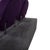 Mosspink Two-Seater Leather Grey Anthracite and Violet Sofa with Manual Function by Brühl For Sale - Image 10 of 17