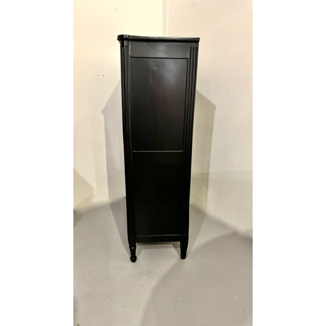 Louis XVI Ebonized Secretaire a Abattant C. 1790-1800 For Sale - Image 4 of 12