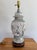 Wood Late 20th Century Pierced Botanical and Bird Urn Table Lamp Including Finial For Sale - Image 7 of 10