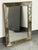 Hollywood Regency Agnew Associates Faceted Panel Wall Mirror, Antiqued For Sale - Image 3 of 12