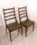 Mid-Century Modern Teak Dining Chairs by Kai Kristiansen for KS Møbler, Denmark, 1960s, Set of 2 For Sale - Image 3 of 12