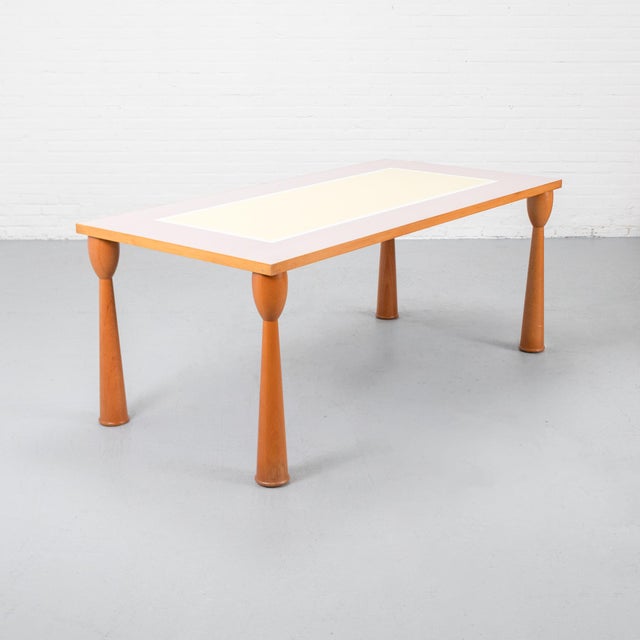 Filicudi Dining Table by Ettore Sottsass & Marco Zanini for Zanotta, 1990s For Sale - Image 13 of 13