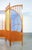 Art Nouveau Screen in Wood and Polychrome Glass For Sale - Image 6 of 16
