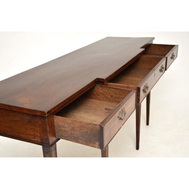 Large Antique Georgian Console Table, 1790s For Sale - Image 10 of 14