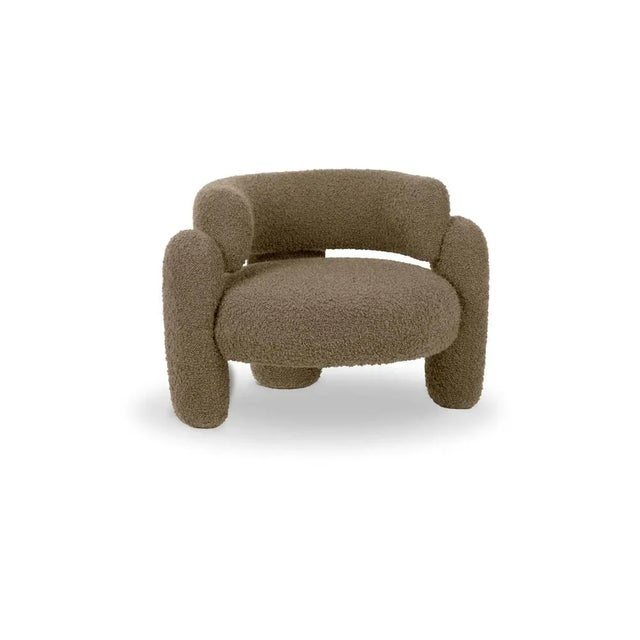 Not Yet Made - Made To Order Embrace Cormo Natural Armchair by Royal Stranger For Sale - Image 5 of 10