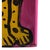 Folk Art Pink Jaguar Original Acrylic Folk Art Painting For Sale - Image 3 of 4