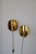Mid-Century Modern Brass Wall Sconces, Sweden, 1960s, Set of 2 For Sale - Image 13 of 17