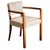 Brown Italian Art Deco Armchair, 1930s For Sale - Image 8 of 8
