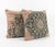 Mid-Century Modern Anatolian Rug Pillow Cover 20'' X 20'' - Set of Two For Sale - Image 3 of 4
