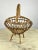 Wood Bamboo Basket, Italy, 1960s For Sale - Image 7 of 9