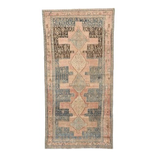 Early 20th Century Antique Persian Malayer Rug - 03'11 X 07'10 For Sale