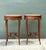 French Provincial Vintage Louis XV Stone Top Side Tables - A Pair For Sale - Image 3 of 12