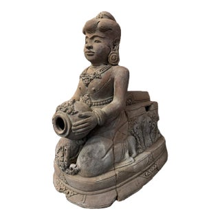 Early 19th Century Indonesian Terracotta Sculpture | Antique Southeast Asian Earthenware | Circa 1820 For Sale