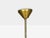 1950s Swedish Modern, Three-Light Pendant Light, Brass, Wood, Glass For Sale - Image 11 of 11