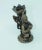 Asian Bronze Hanuman Kneeling Buddhist Figure Candleholders - a Pair For Sale - Image 9 of 11