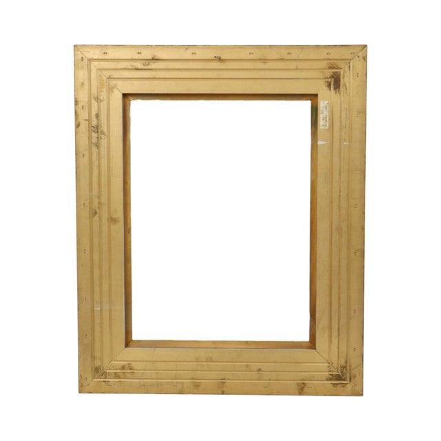 Baroque Style Gilt Wood and Plaster Frame For Sale - Image 12 of 17