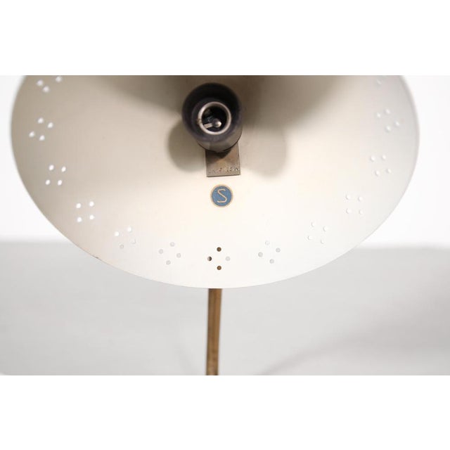 1950s Model GK14 Blue Table Lamp by Erik Warna for Gnosjo Konstmide, 1950s For Sale - Image 5 of 6