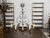 Mid 20th Century Mid Century Modern French Steel 12-Light Chandelier with Scrolls and Dark Patina For Sale In Atlanta - Image 6 of 12