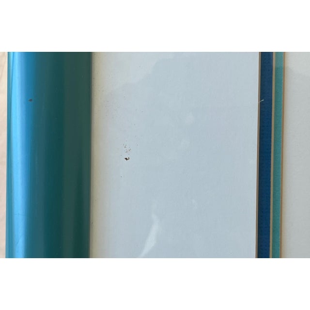 Turquoise "Ocean Encounter" by Robert Wyland, Marine Artist, Signed, Numbered, Humpback Whale Print - Large For Sale - Image 8 of 12