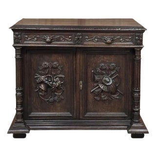 19th Century French Renaissance Hunt Buffet For Sale