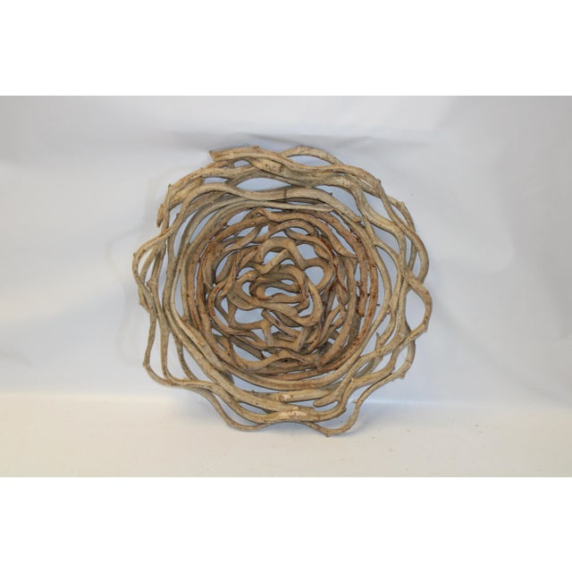 Vine Disc Organic Wall Art Med. B For Sale - Image 6 of 13