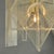 Small Mid-Century Modern Pendant Lamp in Clear Acrylic Glass, Wire and Brass, 1970s For Sale - Image 17 of 18