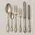 Very rare masterpiece of French silversmithing in its original case: this majestic Christofle Marly pattern flatware set,...