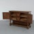 Brutalist 1940s Brutalist Charles Dudouyt Oak Sideboard With Carved Diamond Bobbin Legs, Attributed For Sale - Image 3 of 16