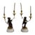 19th Century Bronze Candleholders, Set of 2 For Sale