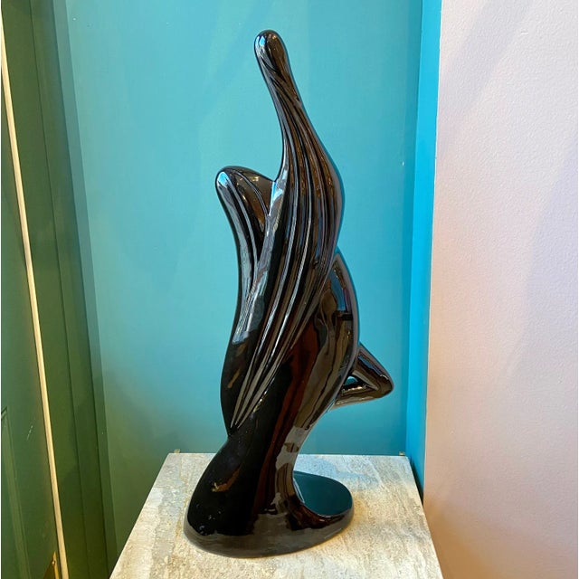 Haeger Vintage Haeger Ceramic Woman Sculpture For Sale - Image 4 of 10