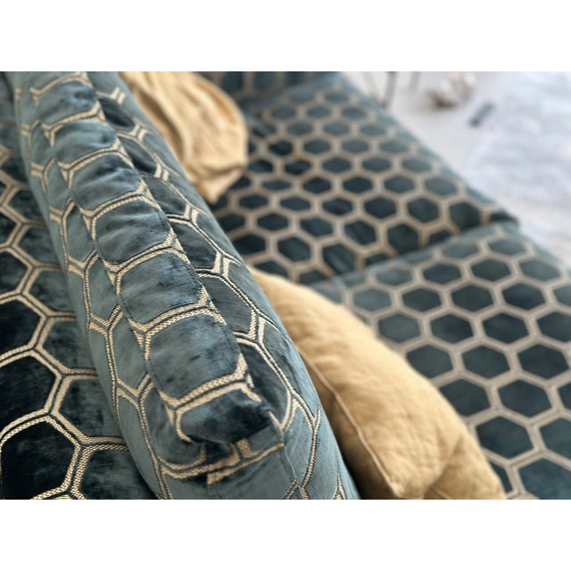 Curved Three-Seat Harry Sofa by Antonio Citterio for B&B Italia, 1995 For Sale - Image 10 of 16