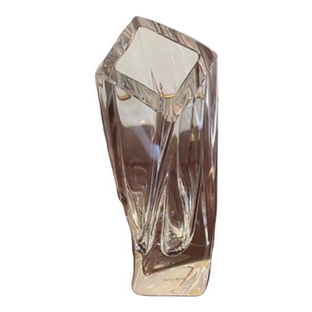 Late 20th Century Kosta Boda "Sailes" Crystal Bud Vase For Sale