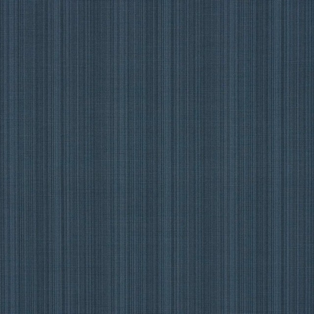 Modern Schumacher X Mark D. Sikes Gracie Solid Strie Fabric In Indigo For Sale - Image 3 of 5