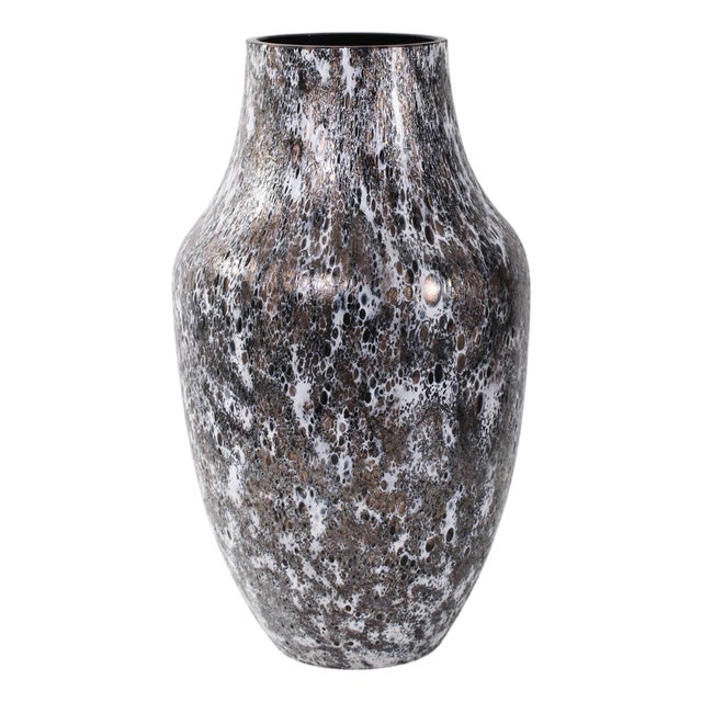 Zynsky Art Glass in Deep Mocha Brown- Short For Sale