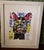 Contemporary Contemporary Neo-Expressionist Dog Portrait Limited Edition Print. Basquiat Inspired Mixed Media Style Artist CathyV For Sale - Image 3 of 6