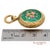 18k 750 Yellow Gold Enamel Pocket Watch Pendant Necklace For Sale - Image 13 of 14