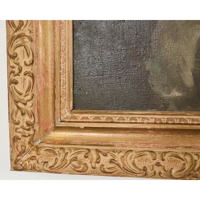 Mid-Century Modern Italian School Portrait of a Lady For Sale - Image 11 of 18